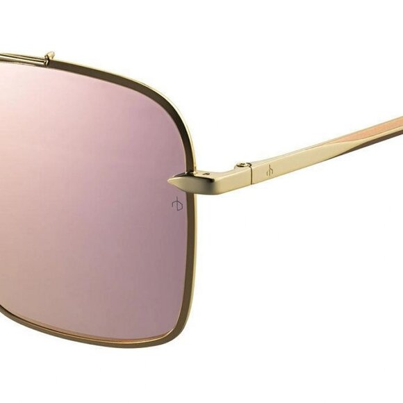 Rag&Bone RNB1010/S - 000 0J Rose Gold Sunglasses Woman - Picture 3 of 3